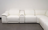 Morning Glory Modern Motion Reclining Sectional Sofa